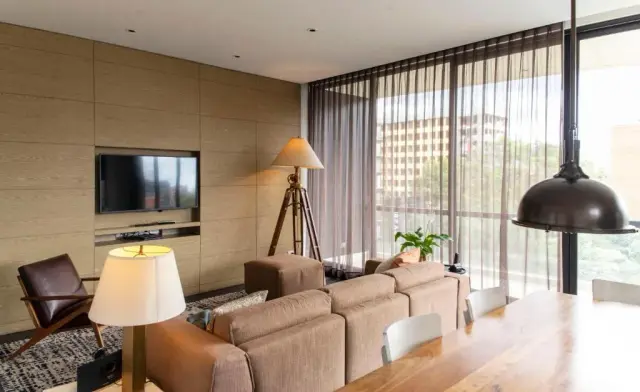 Two-Bedroom Apartment with Balcony and Terrace
