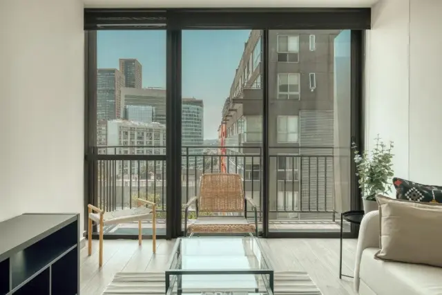 One-Bedroom Apartment with Balcony and City View