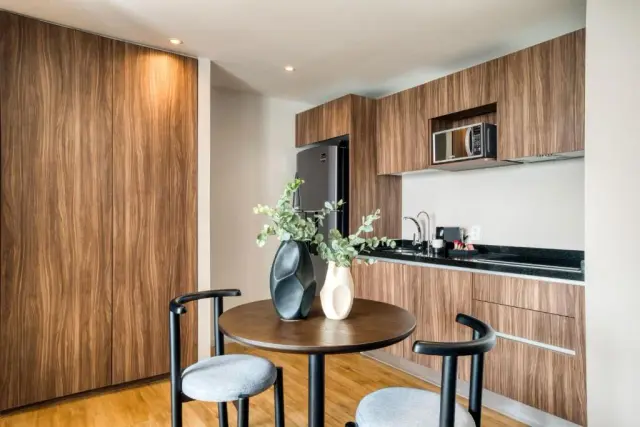 Studio with Balcony