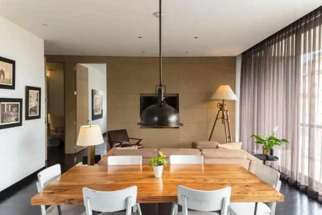 Two-Bedroom Apartment with Balcony and Terrace