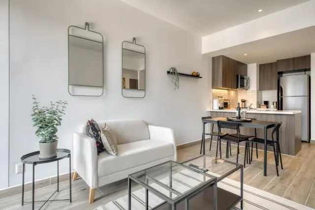 One-Bedroom Apartment with Balcony and City View