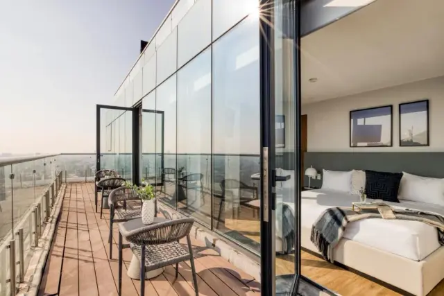 Two-Bedroom Apartment with Balcony