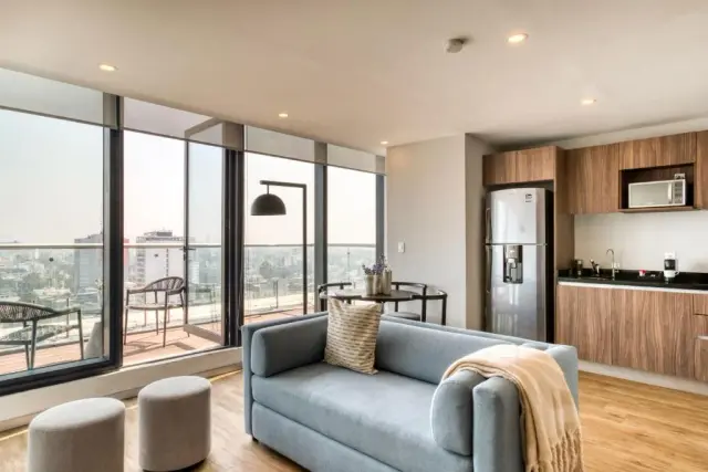 Two-Bedroom Apartment with Balcony